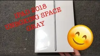 Распаковка iPad 2018 года 9,7 дюйма, 128 ГБ (цвет &laquo;космический серый&raquo;)