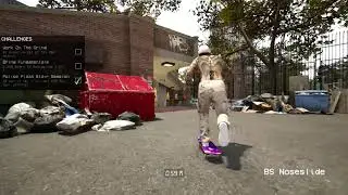 Session - Daily Challenges 1: BS Blunt, BS Boardslide, Police Plaza Stairs