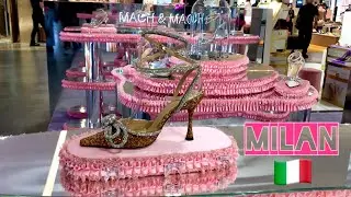 🇮🇹 A THOUSAND THOUSAND DESIGNER SHOES IN THE PRESTIGEOUS DEPT.STORE MILAN ITALY🇮🇹