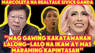 MAKAPANINDIG BALAHIBONG SINABI NI SEN MARCOLETA | VICE GANDA NA REALTALK | USAPANG ONLINE SUGAL