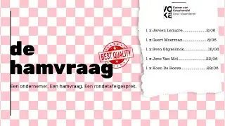 De Hamvraag over Positieve Verandering, van Koen De Roeve