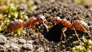 How Do Ants Distribute Food Inside the Colony?
