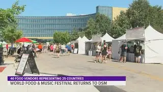 World Food & Music Festival brings global tastes to Iowa