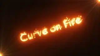 Curve on Fire with Geometry Nodes - Tutorial