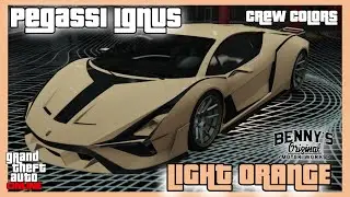 🔴 NEW DLC PEGASSI IGNUS 🔴 CREW COLORS MODDER #GTA 5