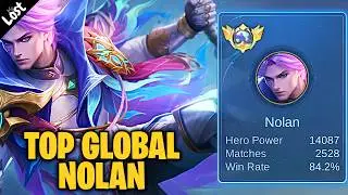 INSANE Nolan Gameplay! Top 1 Global Mobile Legends
