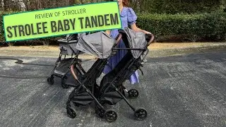 STROLEE BABY STROLLER review: Tandem Travel Stroller