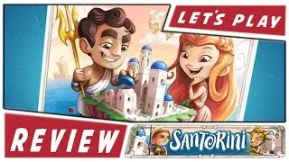 SANTORINI | Regeln & Let`s Play | Roxley Game | Deutsch