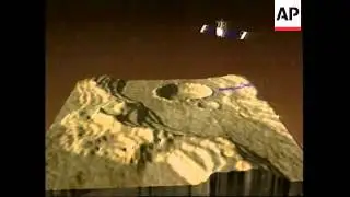 USA - Global surveyor detects dust storm
