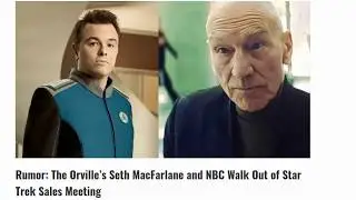 Seth MacFarlane Walks Out Of Star Trek Sales Meeting
