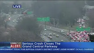 Serious Crash Closes The Grand Central Parkway