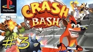 Прохождение Crash Bash (PS) #3 - Warp Room 3 - кубки, камни, кристаллы