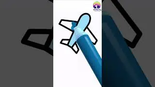 Flight |Aircraft| #stepbystepdrawing #drawing #painting #coloring #kidsvideo #flight