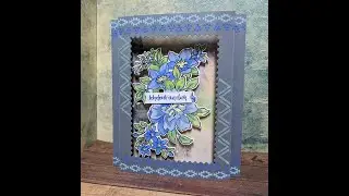 Shadowbox Card - Pinkfresh Studio & Create-a-Smile
