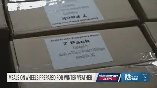 Meals on Wheels Western Michigan prepares seniors for weather disruptions with emergency meal kits