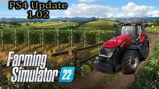 Farming Simulator 22 💠 PS4 Update 1.02 Fixes Stuff
