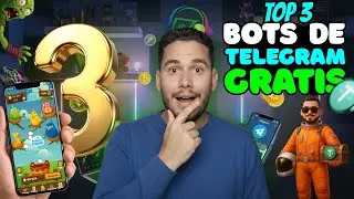 💰 Los 3 Mejores Bots de telegram para ganar gratis | Pruebas de Pago | Telegram bot earn money