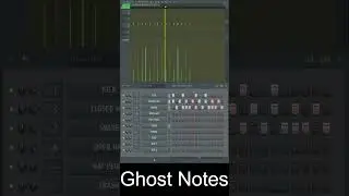 Ghost Notes in FL Studio 21 - Channel Rack #ghostnotes #channelrack #flstudio #ritmo