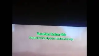 The wounding radium rifle