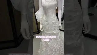 Finished this beautiful custom wedding dress #custommadedress