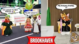 TROLEANDO VESTIDOS DE REYES MAGOS EN ROBLOX BROOKHEAVEN 👑😂