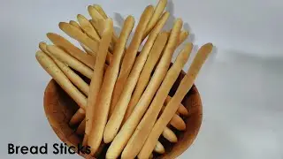 Homemade BreadSticks/Soup Accompaniment/How to make Bread Sticks in Malayalam with English Subtitles