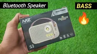 MZ S3 BLUETOOTH SPEAKER REVIEW