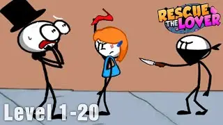 Rescue The Lover Level 1-20 Gameplay Walkthrough (iOS, Android)