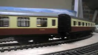 This is my class 37 pulling my mark 1 coach .