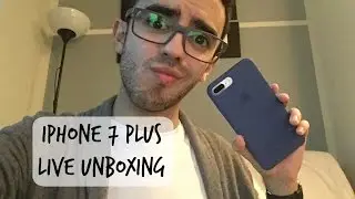 Распаковка, обзор и первые впечатления о серебристом iPhone 7 Plus | Себастьян Севальос