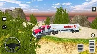 Offroad Oil Tanker Transport Flying Truck Driver - Ep1 Crazy Ride |Truck Games Android Gameplay