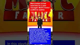 Manchester United searches for a new manager: MUFC Factor auditions (satire)