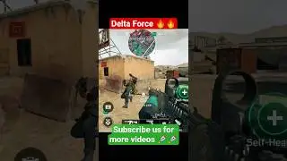 Delta Force Mobile Highlights 🔥 | Epic FPS Gameplay #shorts #deltaforcemobile #gamingshorts