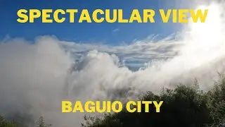 SPECTACULAR MOUNTAIN VIEW WITH SUNRISE 😎😍⛅ BAGUIO CITY 🏞☁🌤 PHILIPPINES