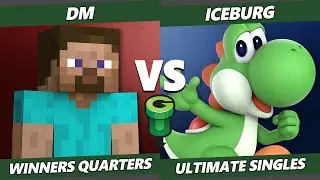 Game Underground Winners Quarters - DM (Steve) Vs. Iceburg (Yoshi) SSBU Ultimate Tournament
