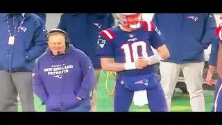 Bill Belichick Smiling 🙂 while Mac Jones, Damien Harris & Kendrick Bourne are Laughing 🤣🤣🤣