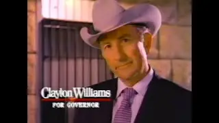 Clayton Williams for Governor: The Drug War Solution Campaign Commercial | 1980s & 1990s