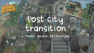 Lost City Transition Area // Speed Build - Animal Crossing New Horizons