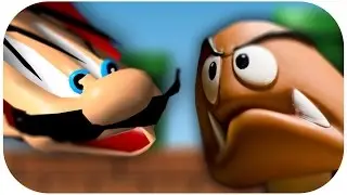 A FUNNY MONTAGE! // SUPER MARIO 64 MULTIPLAYER