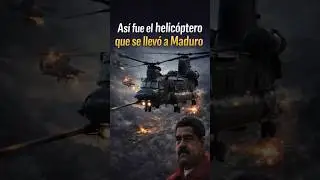 El helic&oacute;ptero que captur&oacute; a Maduro