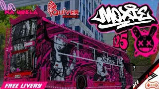 BUS SIMULATOR INDONESIA KENYAN GAMEPLAY (moxie💋🩷)free skin💥🔥🔥🔥🖇️🖇️🖇️🖇️
