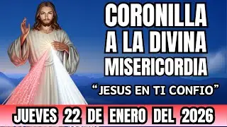 Coronilla de la Divina Misericordia ✝️ Jueves 22 de Enero 2026 | Paz en Medio de las Pruebas 🙏