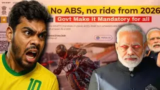 ABS Now Mandatory in India!😡 New 2025 Road Safety Rules EXPOSED 🚨| 2025 ABS Rule in India EXPLAINED