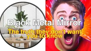 Arcus Home Round Mirror 30 inch Black Circle Mirror Metal Framed Wall Mirror Review