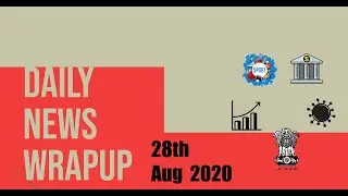 Daily CA in Tamil | 28th Aug 2020 | #CAin15mins | #crispyCA | Banking, General awareness |