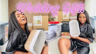 UNWRAPPING OUR WEDDING GIFTS | Wedding Gifts Unboxing | I’m Osho | #roadto11ksubs