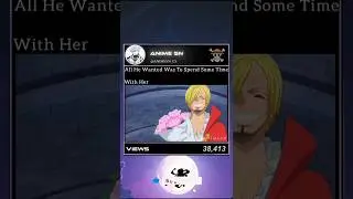 Poor sanji #onepiece #sanji #pudding