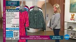 G by Giuliana Black Label Timeless Tweed Jacket