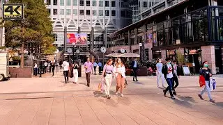 Canary Wharf And Jubilee Park City Tour 2020 | The Financial District of London | LONDON WALK