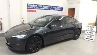 Подержанная Tesla model 3 RWD Stealth Grey продаётся в Чешире, Крю, Чешир